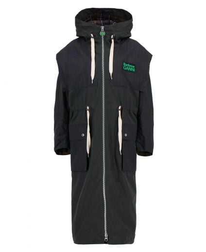 Barbour x GANNI Parka Waxed