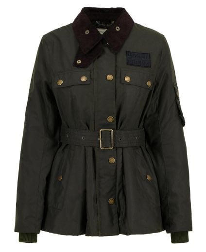 Barbour x ERDEM Constance Waxed Jacket