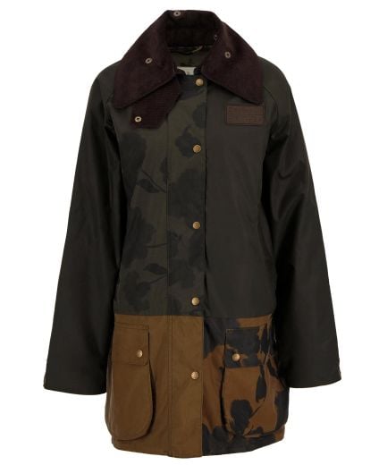 Barbour x ERDEM Beauflower Waxed Jacket