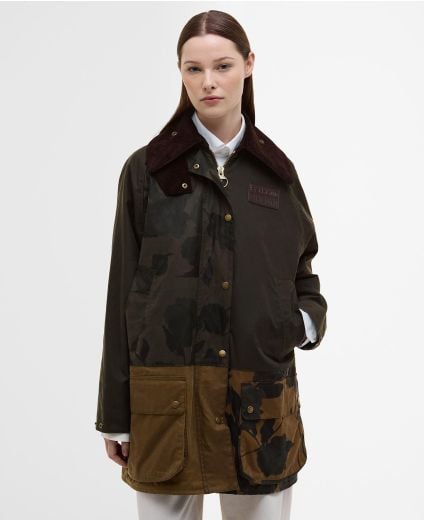 Barbour x ERDEM Beauflower Waxed Jacket