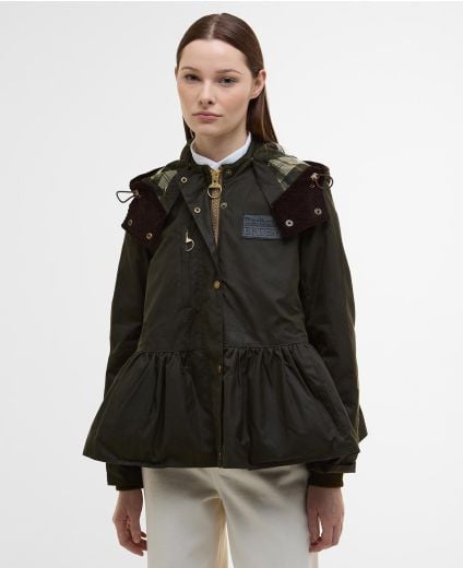 Barbour x ERDEM Dhalia Waxed Jacket