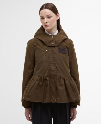 Barbour x ERDEM Dhalia Waxed Jacket