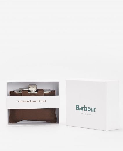 Barbour 4oz Hinged Hipflask