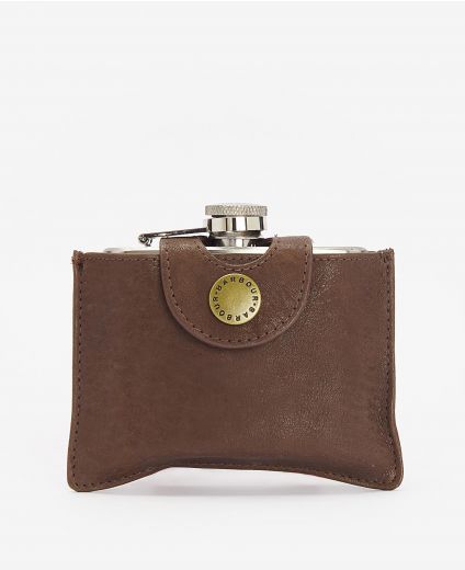 Barbour 4oz Hinged Hipflask