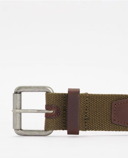 Barbour Webbing/Leather Belt