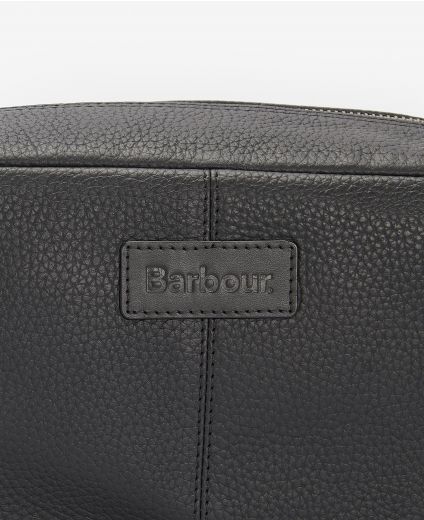 Barbour Highgate Leather Washbag