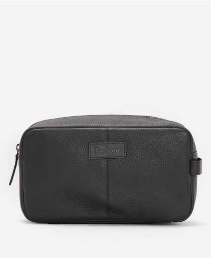 Barbour Highgate Leather Washbag