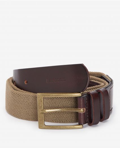 Albyn Leather Webbing Belt