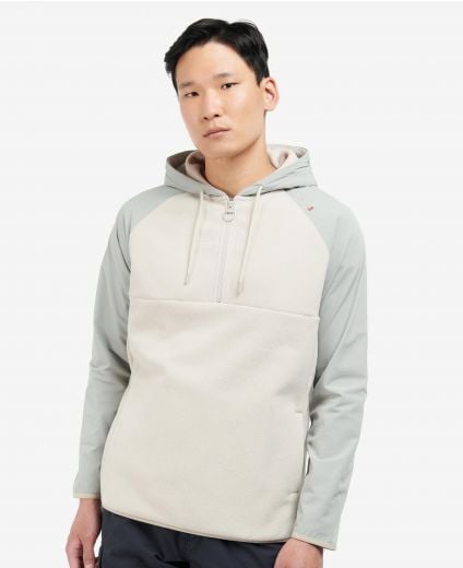 Barbour Newfield Half-Zip Fleece Hoodie
