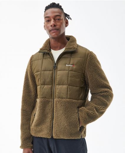 Barbour mens on sale fleece jacket