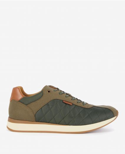 Barbour Seth Diamond-Quilted Trainers