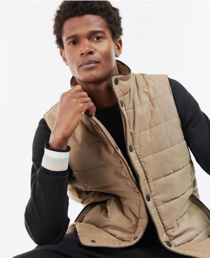 mens barbour wax gilet
