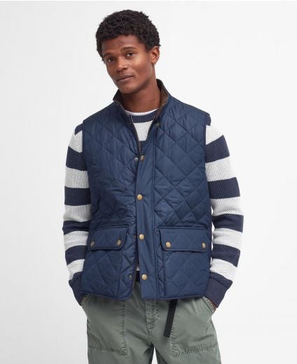 Barbour OVERSIZED WAX GILET Sダウンベスト メンズ - メンズ