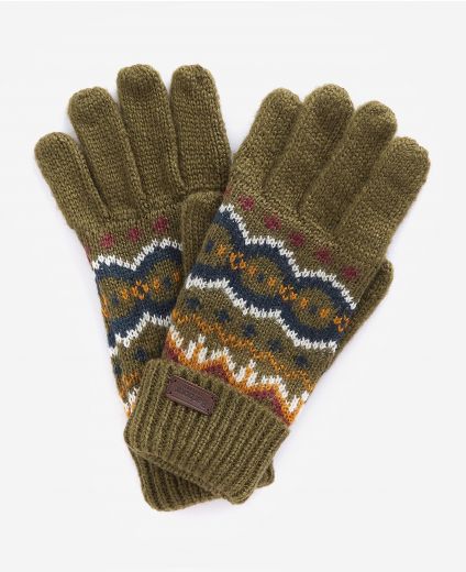 Barbour Case Fair Isle Gloves