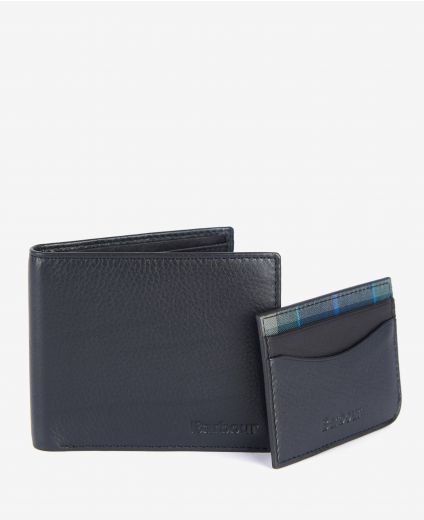 Barbour Leather Wallet And Card Holder