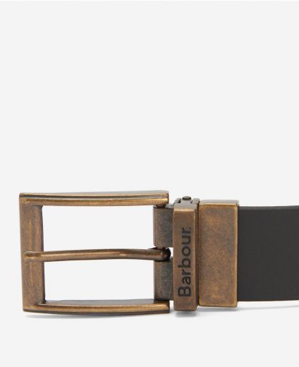 Barbour Reversible Leather Belt Gift Box