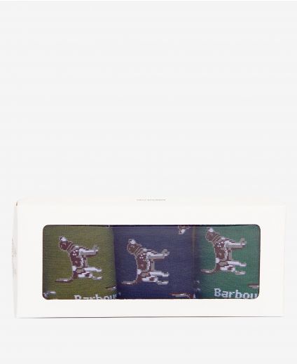Barbour Geschenk-Set Socken Pointer Dog
