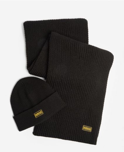 B.Intl Sweeper Legacy Beanie & Scarf Gift Set