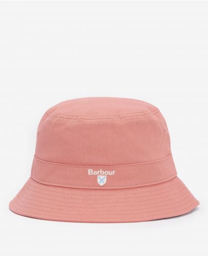 Barbour International Norton Drill Bucket Hat in ecru-White