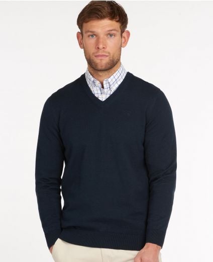 Pullover Pima Cotton V-Neck