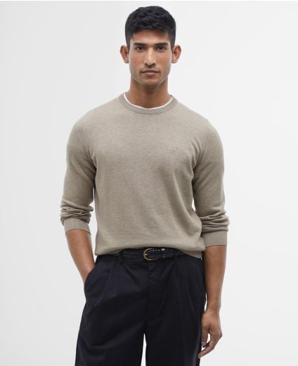 Pima Cotton Crew Neck Jumper