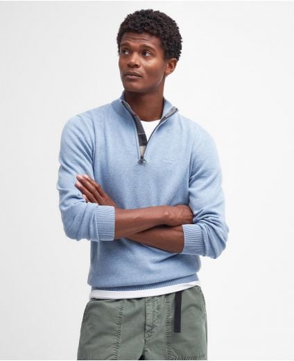 Pullover Cotton Half Zip