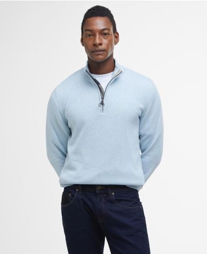 Pullover Cotton Half Zip