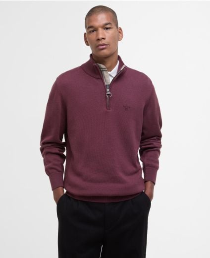 Pullover Cotton Half Zip