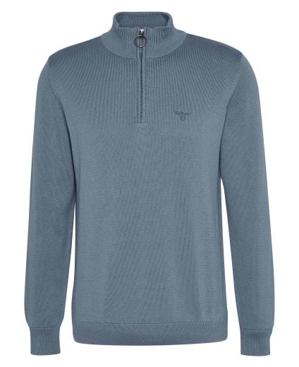 Cotton Half-Zip Jumper