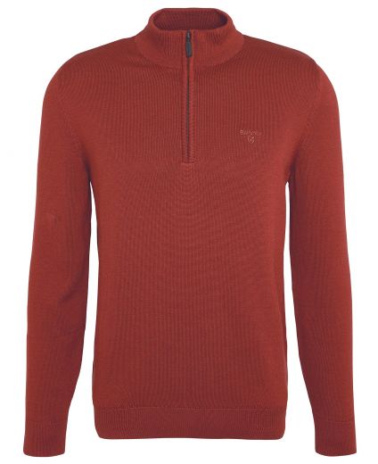 GANT Waffle Texture Half-zip Sweatshirt in Green for Men