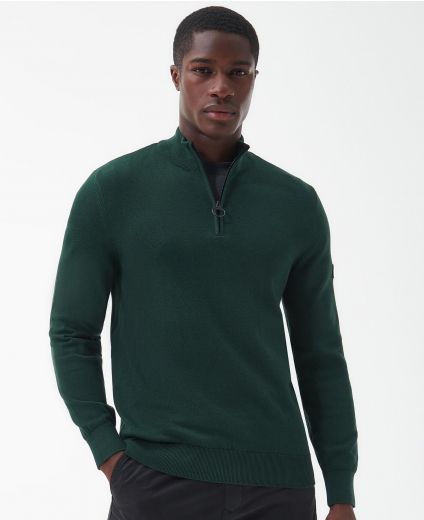 B.Intl Cotton Half Zip Sweater