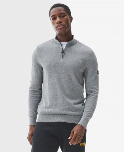 Cotton Half Zip Sweater