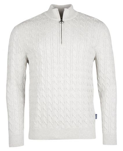 Barbour Cable Knit Half Zip