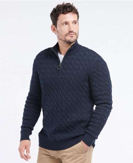Barbour store ribbed jumper
