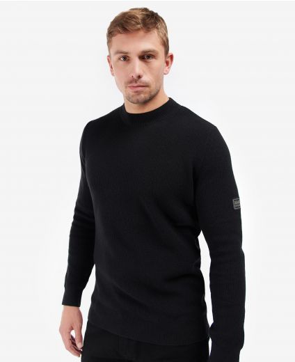 Barbour wool jumper mens sales