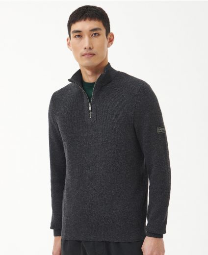 B.Intl Strickpullover Corser Half-Zip