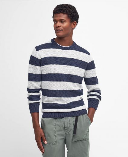 Craster Striped Crew Neck Jumper