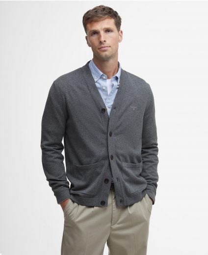 Cardigan Pima Cotton V-Ausschnitt