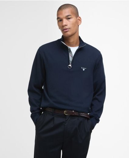 Pullover Lingwood Compact Cotton Half-Zip