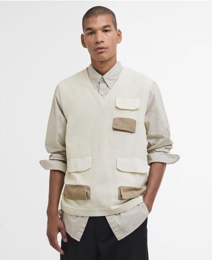 Barbour x TO KI TO Pullunder Multi-Pocket