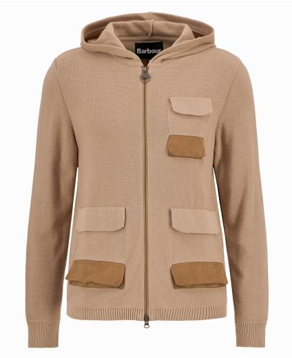 Barbour x TO KI TO Strickjacke Multi-Pocket