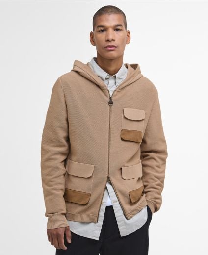 Barbour x TO KI TO Strickjacke Multi-Pocket