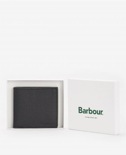 Barbour Grain Leather Billfold Wallet