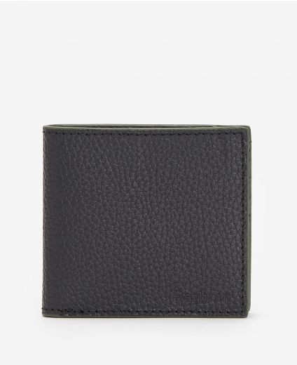 Barbour Grain Leather Billfold Wallet