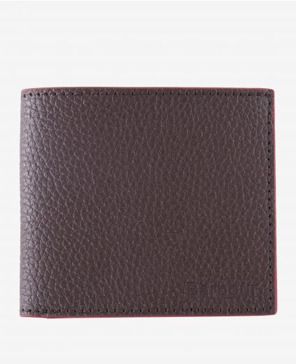 Barbour Grain Leather Billfold Wallet