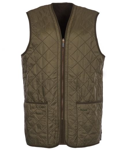 Gilet trapuntato/fodera con zip Polarquilt