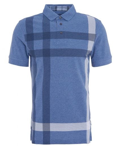 Blaine Oversized Tartan Polo Shirt