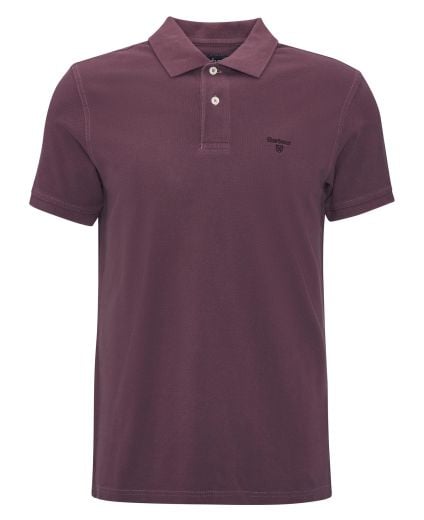 Polo sportiva Washed-Out