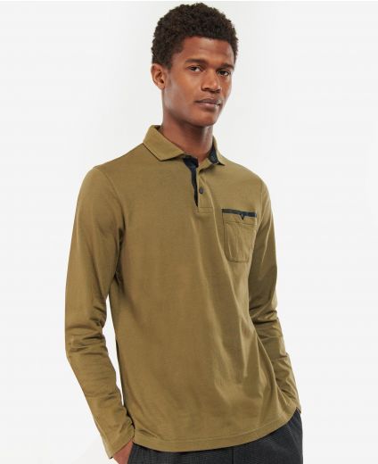 Barbour Long Sleeve Corpatch Polo Shirt