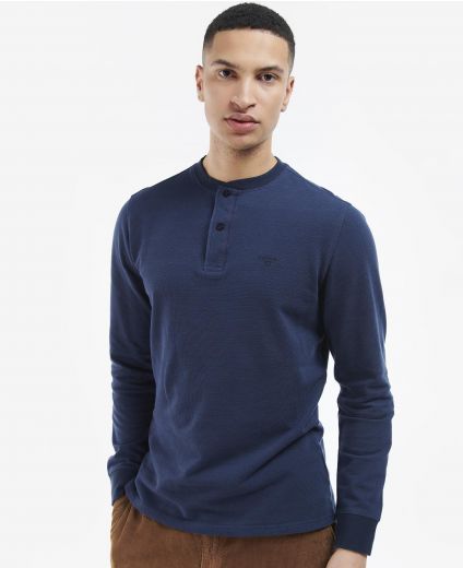 Barbour Dodd Henley Long-Sleeve Polo Shirt